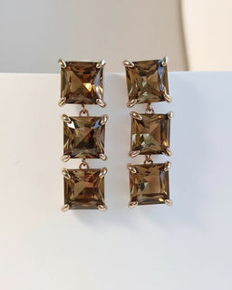 Серьги с кристаллами Swarovski