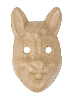 Заготовка для декорирования Love2art PAM-132 маска папье-маше 14.6 х 23.5 х 4.5 см Зайчик
