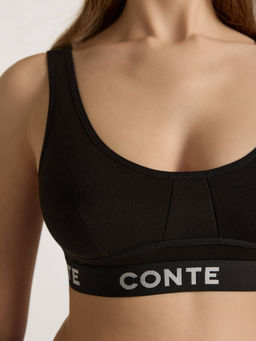 CONTE COMFY LINE LBE 2990 Бюстье женское black-silver - Conte elegant фото 3