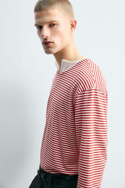 LIMITED EDITION JACQUARD STRIPED T-SHIRT - Zara фото 6