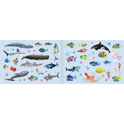 250 наклеек Подводные обитатели, 8 стр. - Буква-ленд фото 3