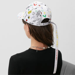 Кепка MINAKU Yeee, белая, размер 58