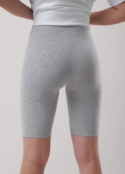 CLE LSH001/1 Шорты жен. ЧБ база меланж св.серый - Clever wear фото 4
