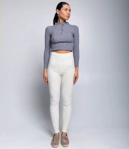 Леггинсы #КТ157 (1), молочный