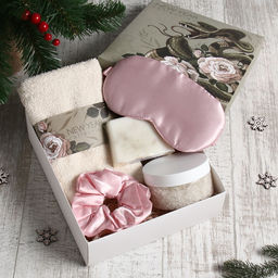 Набор подарочный «Этель. Дикая змея»: полотенце 30×60 см и аксессуары (5 предметов)