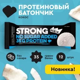 Батончик протеиновый STRONG КОКОСОВЫЙ, 100 г