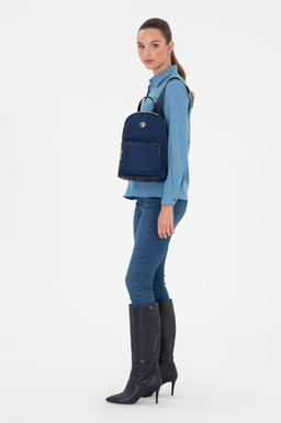 Женская темно-синяя сумка