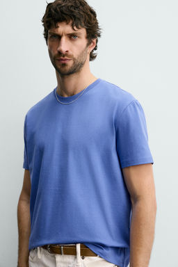 CAMISETA MEDIUM WEIGHT B?SICA /02 / Azul?n