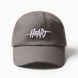 Кепка MINAKU Heart, серый, размер 56-58