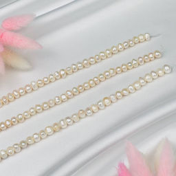 Бусины для украшений из белого Жемчуга 34 см