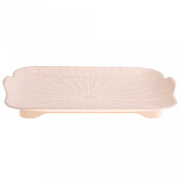 Сушилка-поддон пластмассовая 36,5х27,2х3,5см, универсальная, т.м. NECO (Россия)