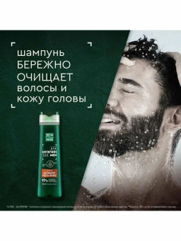 ЧИСТ.ЛИНИЯ д/волос шампунь 400мл Для мужчин Активатор роста