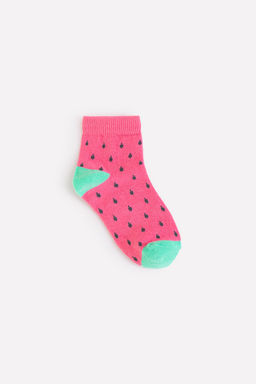CROCKID СТОК! Носки. Цвет: ярко-розовый