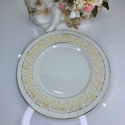 205-121 Набор из 6 тарелок 25см. DAMASK в под.уп.(х6)Фарфор - Lenardi фото 3