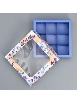 Цена за 5 шт. Коробка под 9 конфет Для тебя, 14.7 х 14.7 х 3.5 см - Дарите счастье фото 4