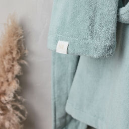 Халат махровый мужской SL HOME: Basic «Аззура», размер S, хлопок 100%, мятный