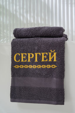 14418/11 " Имена" полотенце махровое плотность 400гр