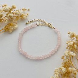 Браслет из Розового кварца