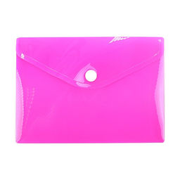 Цена за 12 шт. Папка-конверт на кнопке, А6, 180 мкм, Calligrata рифлёная, флуоресцентная, МИКС  фото 5