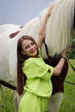 CRB wear/CSJG 90240-36-394 Комплект для девочки (футболка, шорты),лайм/Ex.Cherubino  фото 11