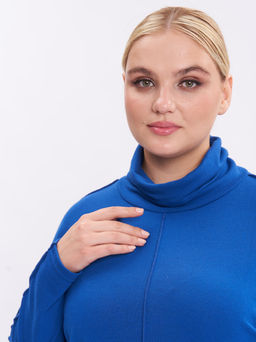 Водолазка со швами наружу ZVD45075BLU08 - Артесса фото 4