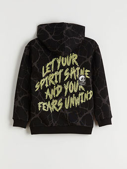 Kap??onlu Erkek ?ocuk Sweatshirt