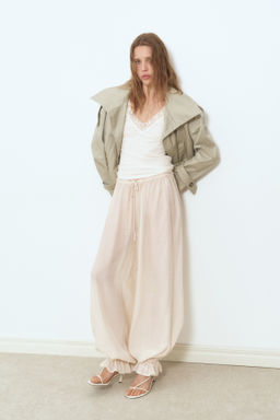 Top en punto de canal? con escote en V - H&m фото 3
