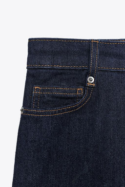 ZW COLLECTION HIGH-WAIST WIDE-LEG JEANS - Zara фото 8