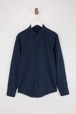 Lacivert Regular Erkek Gomlek TMNSS26GO00010