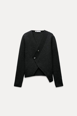 CUT-OUT WOOL JACKET - Zara фото 5