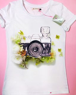 Эксклюзивная футболка Yana Pletneva упаковка плотный Zip пакет!