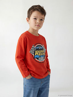 Bask?l? Erkek ?ocuk Ti??rt 3l?