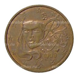 2 евроцента 1999 года Франция
