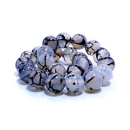 Браслет из камня Волосатик - волосы Венеры привлекает энергии любви и счастья 8мм