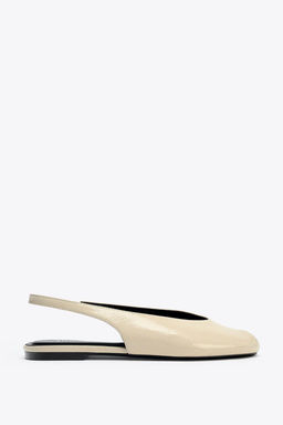 OPEN-TOE SLINGBACK SHOES - Zara фото 4