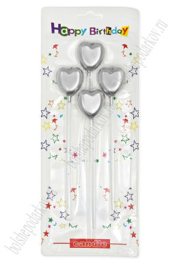 Свечи праздничные (4 шт) SF-7830, №6