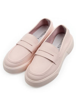 03-YD122-1 PINK Лоферы женские (натуральная кожа)