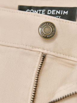 CONTE CON-885 Шорты джинсовые женские beige  фото 9