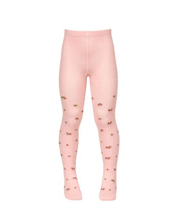 OMSA kids Collant 12Р43-2 с рисунком (розочки) - rosa chiaro  фото 8