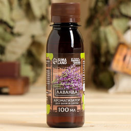Ароматизатор для бани и ванны Лаванда, натуральный, 100 мл, Банная Забава