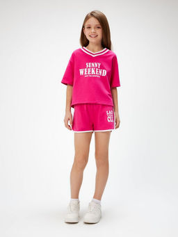 ACOOLA / Шорты детские для девочек Parus фуксия  фото 5