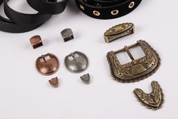 Пряжка GB 1618 Пряжка Micron 40 x 40 мм 1 шт. №47 шлифованное серебро