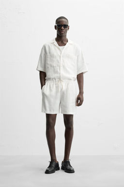 100% LINEN SHIRT - Zara фото 18