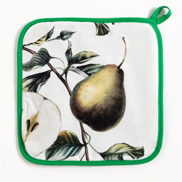 Кухонный набор Этель Груши полотенце 40х73 см, прихватка 19х19 см, фартук 60х65 см  фото 10