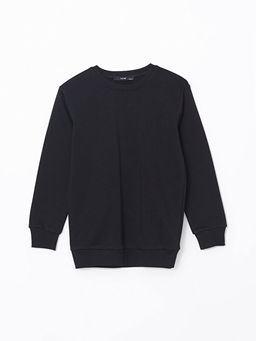 Bisiklet Yaka Erkek ?ocuk Sweatshirt