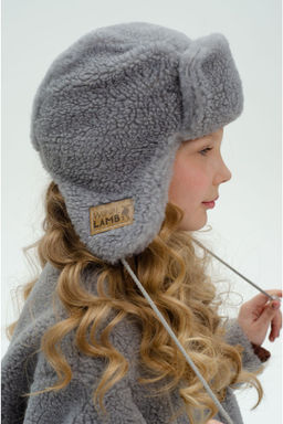 Шапка ушанка ДЕТСКАЯ - Woollamb фото 29