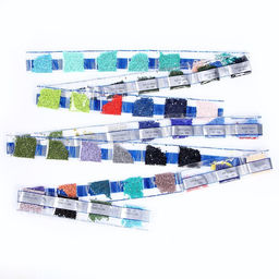 Алмазная мозаика с полным заполнением на холсте «Горное озеро», 40×50 см