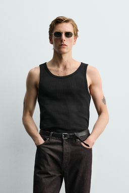 PACK 3 CAMISETA TANK B?SICA / Negro