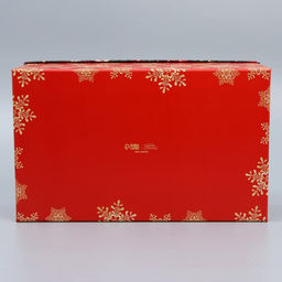 Коробка новогодняя подарочная «Ёлочные игрушки», 32.5 х 20 х 12.5 см