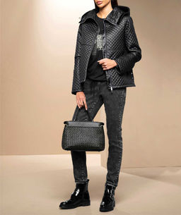 Куртка стеганая, черная - Heine фото 5